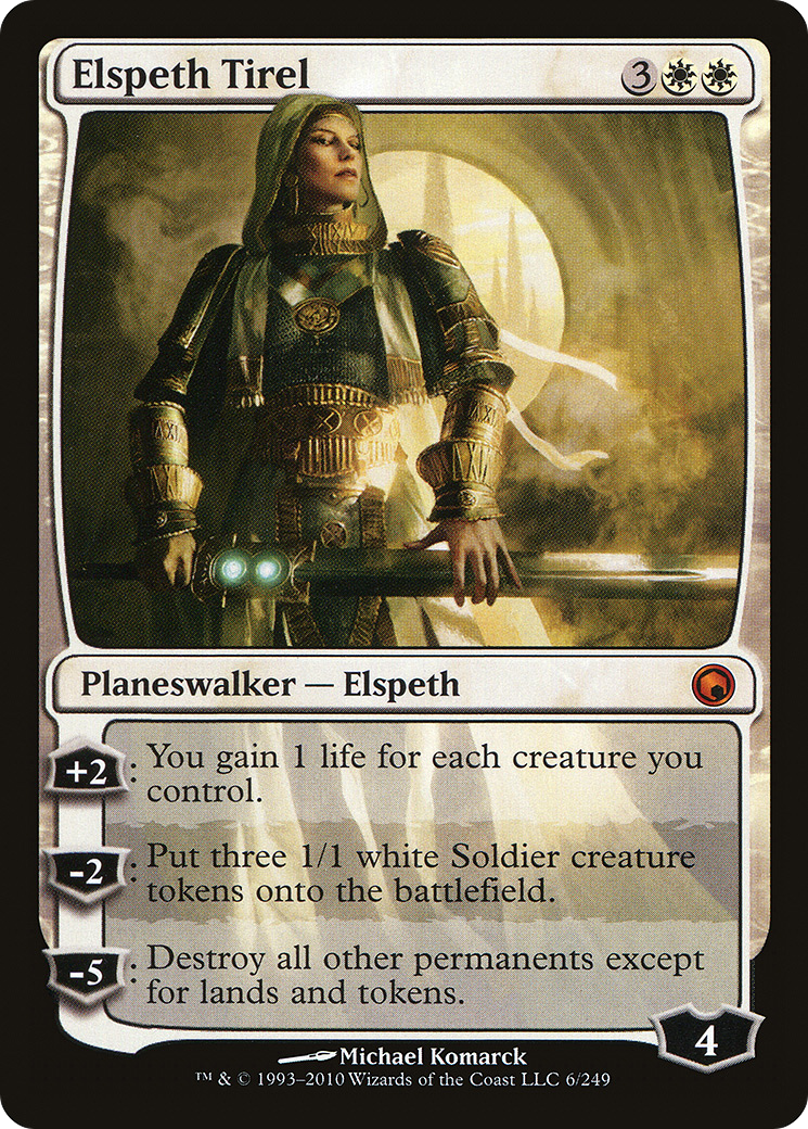 Elspeth Tirel (SOM-006) [Scars of Mirrodin] MTG Single Wizards of the Coast
