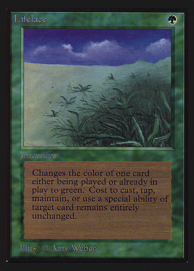 Lifelace (IED-208) [Intl. Collectors' Edition] MTG Single Wizards of the Coast