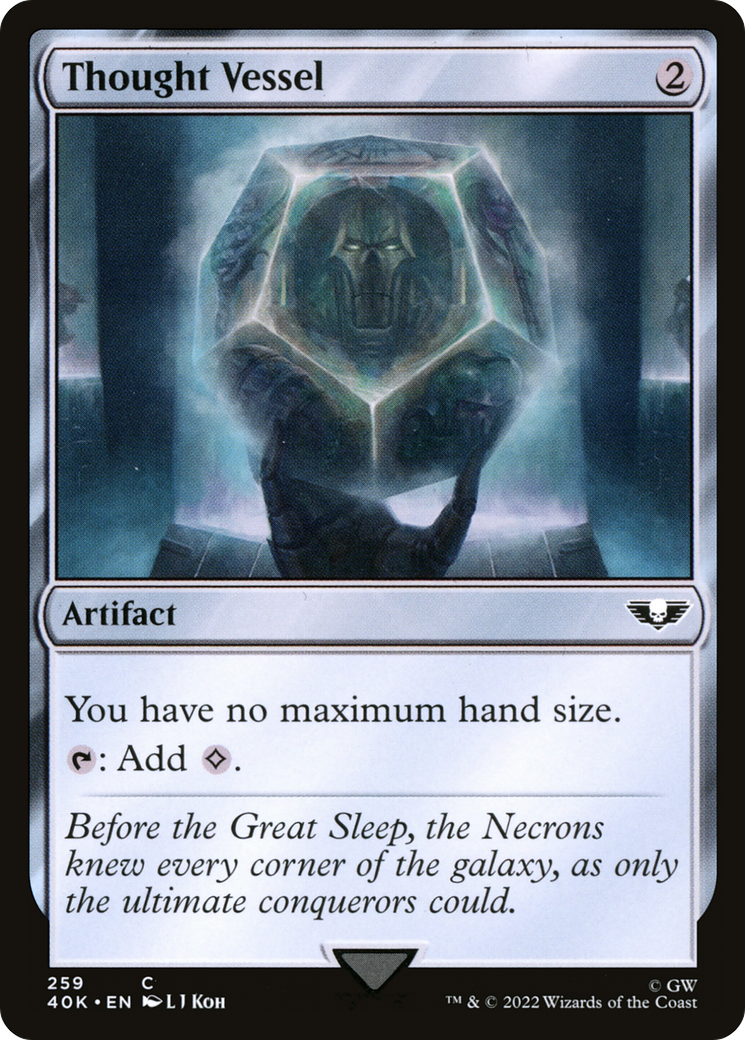Thought Vessel (40K-259) [Warhammer 40,000 Commander] MTG Single Wizards of the Coast