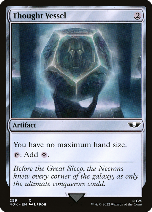 Thought Vessel (40K-259) [Warhammer 40,000 Commander] MTG Single Wizards of the Coast