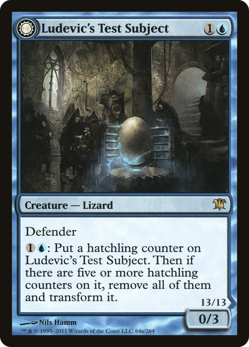 Ludevic's Test Subject (ISD-064) [Innistrad] MTG Single Wizards of the Coast