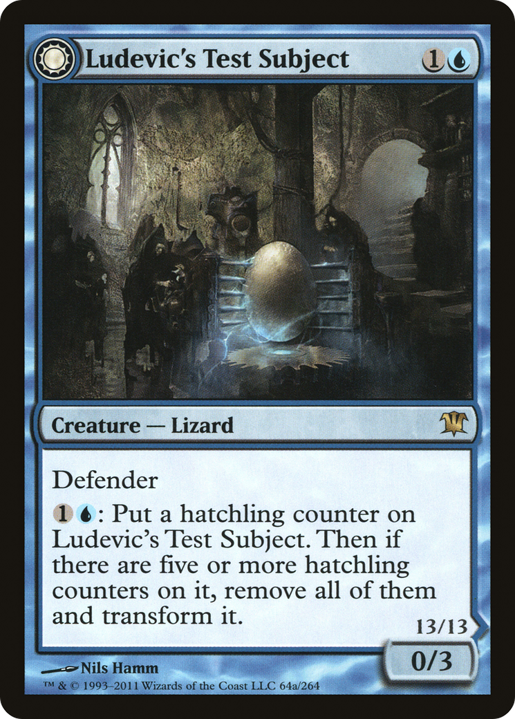 Ludevic's Test Subject (ISD-064) [Innistrad] MTG Single Wizards of the Coast