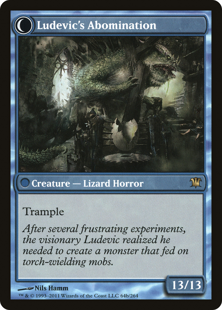 Ludevic's Test Subject (ISD-064) [Innistrad] Foil MTG Single Wizards of the Coast