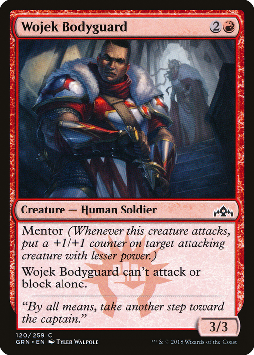 Wojek Bodyguard (GRN-120) [Guilds of Ravnica] MTG Single Wizards of the Coast