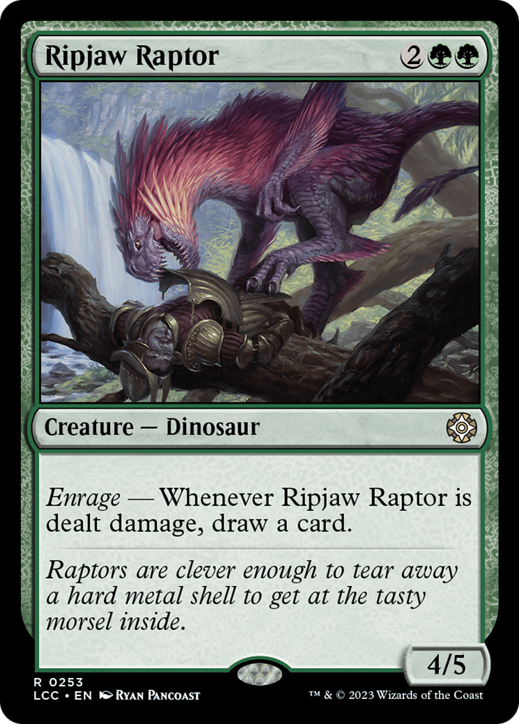 Ripjaw Raptor (LCC-253) [The Lost Caverns of Ixalan Commander] MTG Single Wizards of the Coast
