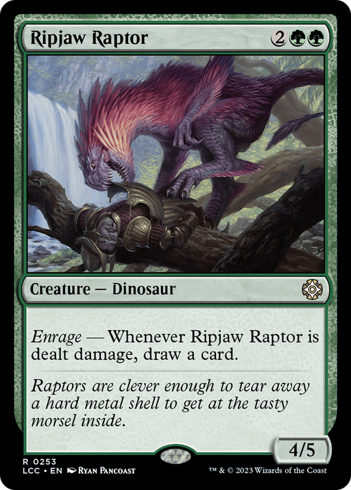 Ripjaw Raptor (LCC-253) [The Lost Caverns of Ixalan Commander] MTG Single Wizards of the Coast