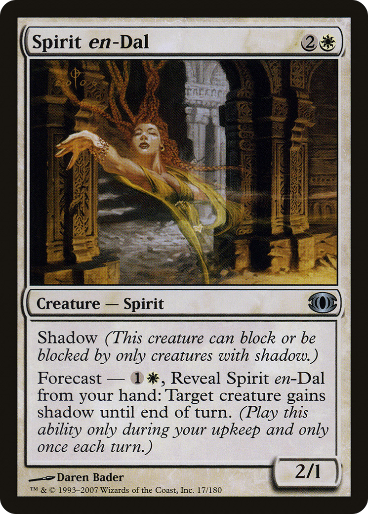 Spirit en-Dal (FUT-017) [Future Sight] Foil MTG Single Wizards of the Coast