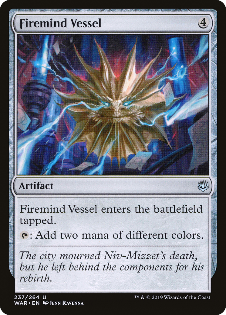 Firemind Vessel (WAR-237) [War of the Spark] Foil MTG Single Wizards of the Coast