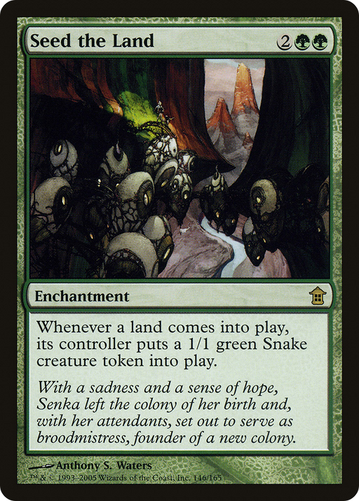 Seed the Land (SOK-146) [Saviors of Kamigawa] MTG Single Wizards of the Coast