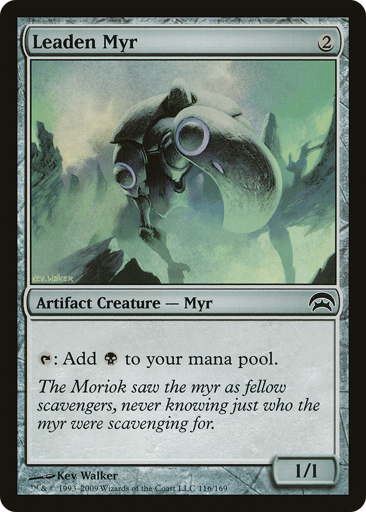 Leaden Myr (HOP-116) [Misc] Planechase MTG Single Wizards of the Coast