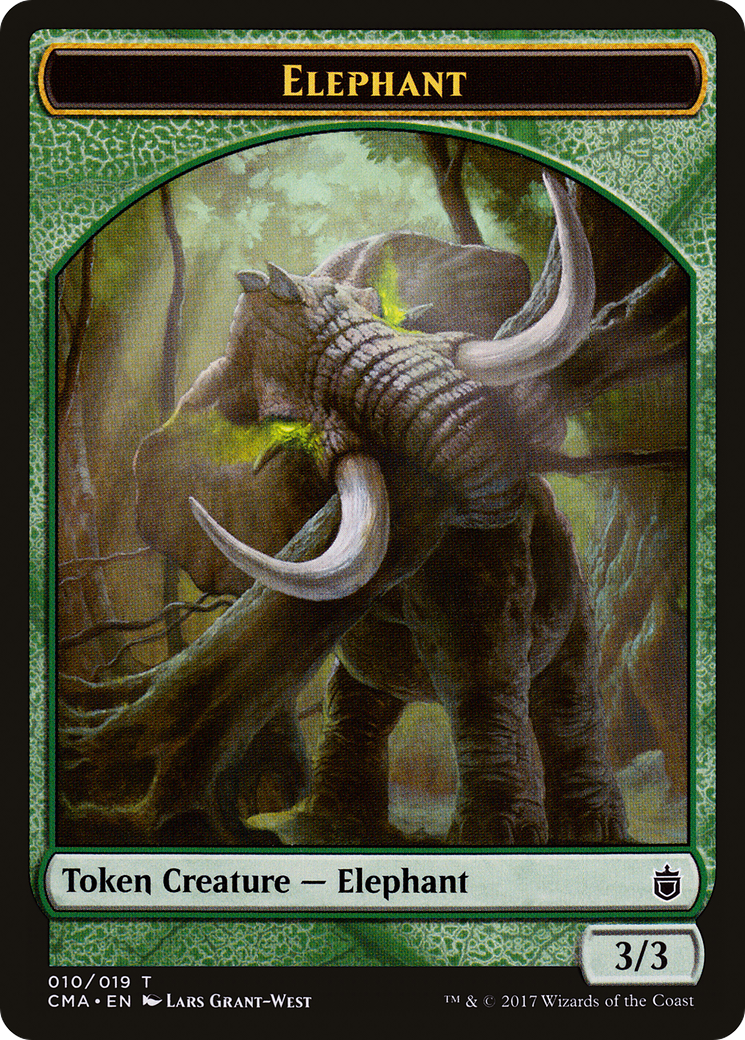 Elephant (CMA-010) [Tokens] Commander Anthology Tokens MTG Single Wizards of the Coast