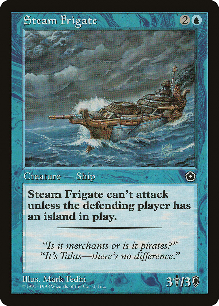 Steam Frigate (P02-) [Misc] Portal Second Age MTG Single Wizards of the Coast