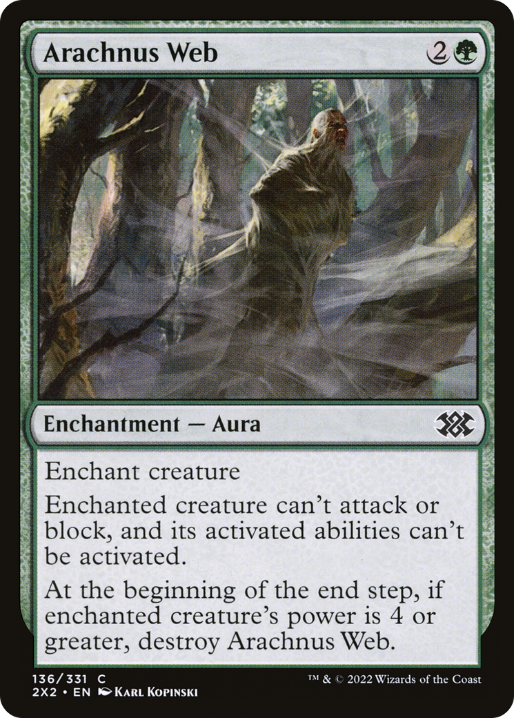 Arachnus Web (2X2-136) [Double Masters 2022] MTG Single Wizards of the Coast
