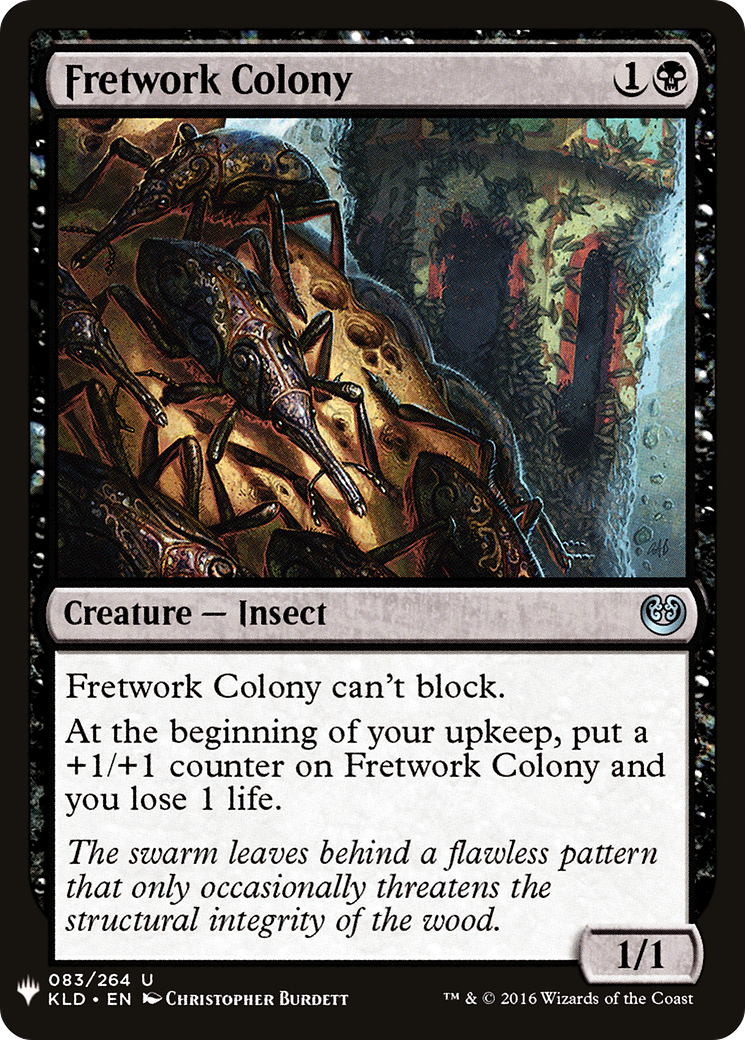 Fretwork Colony (LIST-KLD-83) [Mystery Booster] The List MTG Single Wizards of the Coast