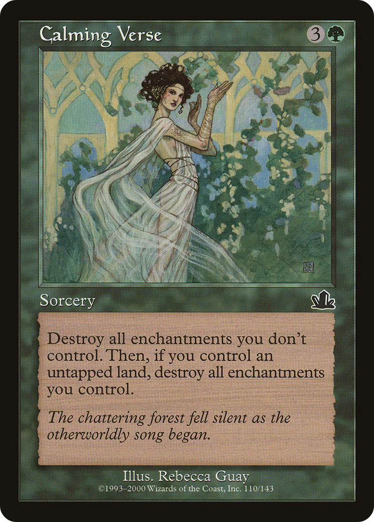 Calming Verse (PCY-110) [Prophecy] MTG Single Wizards of the Coast