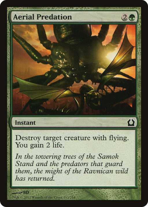 Aerial Predation (RTR-113) [Return to Ravnica] MTG Single Wizards of the Coast