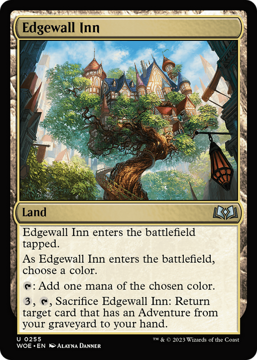 Edgewall Inn (WOE-255) [Wilds of Eldraine] MTG Single Wizards of the Coast