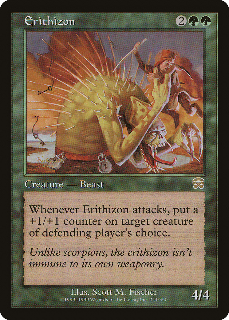 Erithizon (MMQ-244) [Mercadian Masques] MTG Single Wizards of the Coast