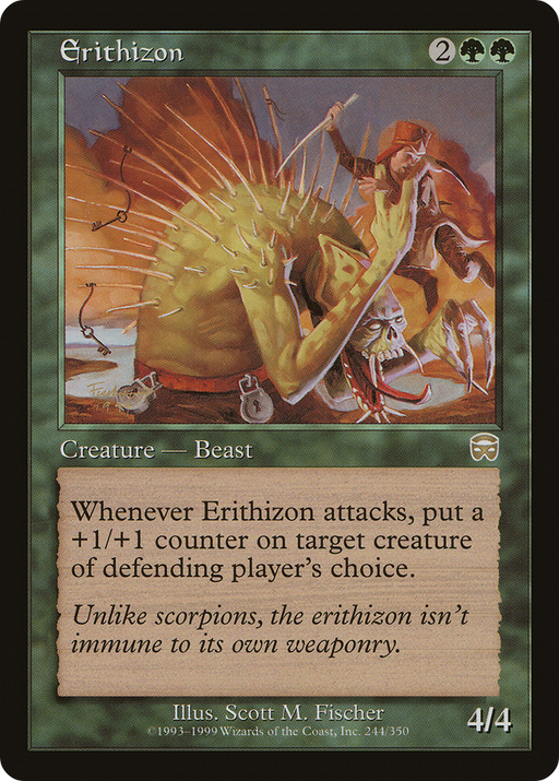Erithizon (MMQ-244) [Mercadian Masques] MTG Single Wizards of the Coast