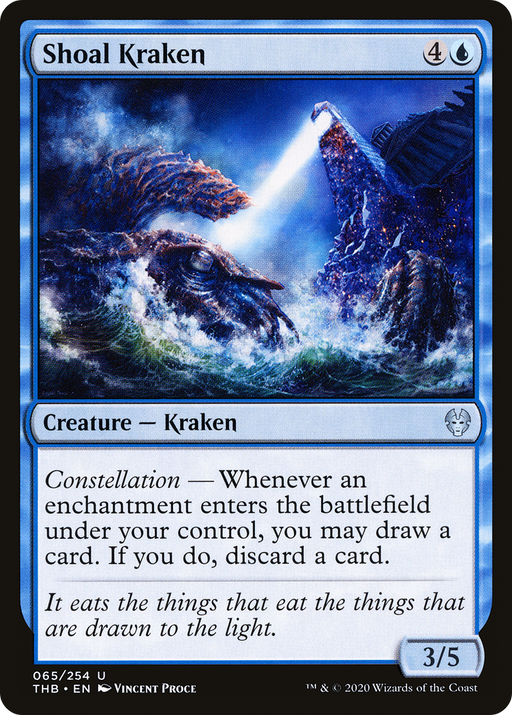 Shoal Kraken (THB-065) [Theros Beyond Death] MTG Single Wizards of the Coast