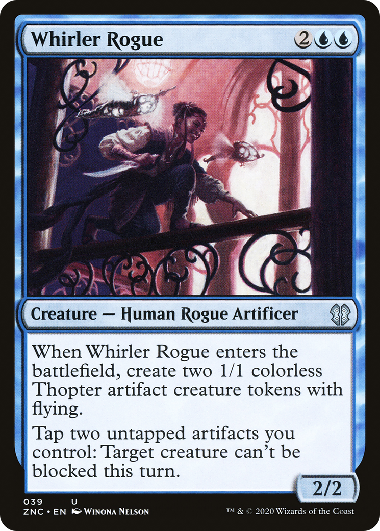Whirler Rogue (ZNC-039) [Zendikar Rising Commander] MTG Single Wizards of the Coast