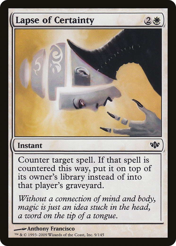 Lapse of Certainty (CON-009) [Conflux] MTG Single Wizards of the Coast