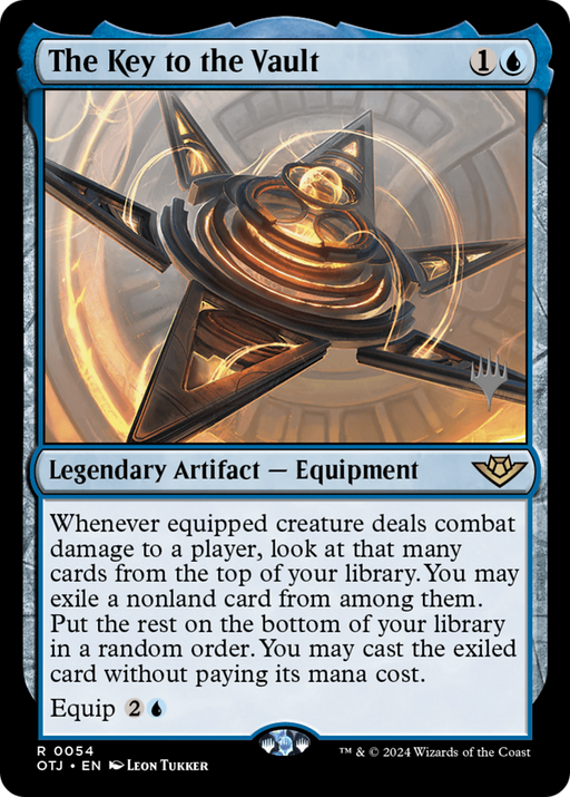 The Key to the Vault (PPOTJ-054) [Outlaws of Thunder Junction Promos] Foil MTG Single Wizards of the Coast