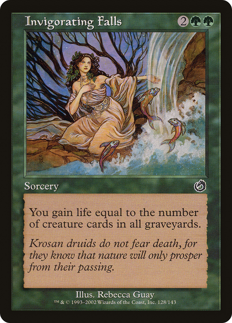Invigorating Falls (TOR-128) [Torment] Foil MTG Single Wizards of the Coast
