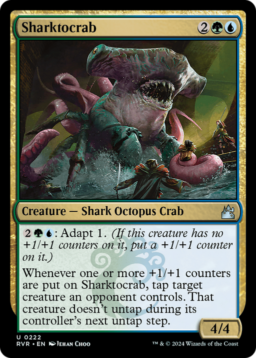 Sharktocrab (RVR-222) [Ravnica Remastered] MTG Single Wizards of the Coast