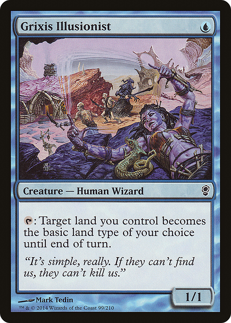Grixis Illusionist (CNS-099) [Conspiracy] Foil MTG Single Wizards of the Coast