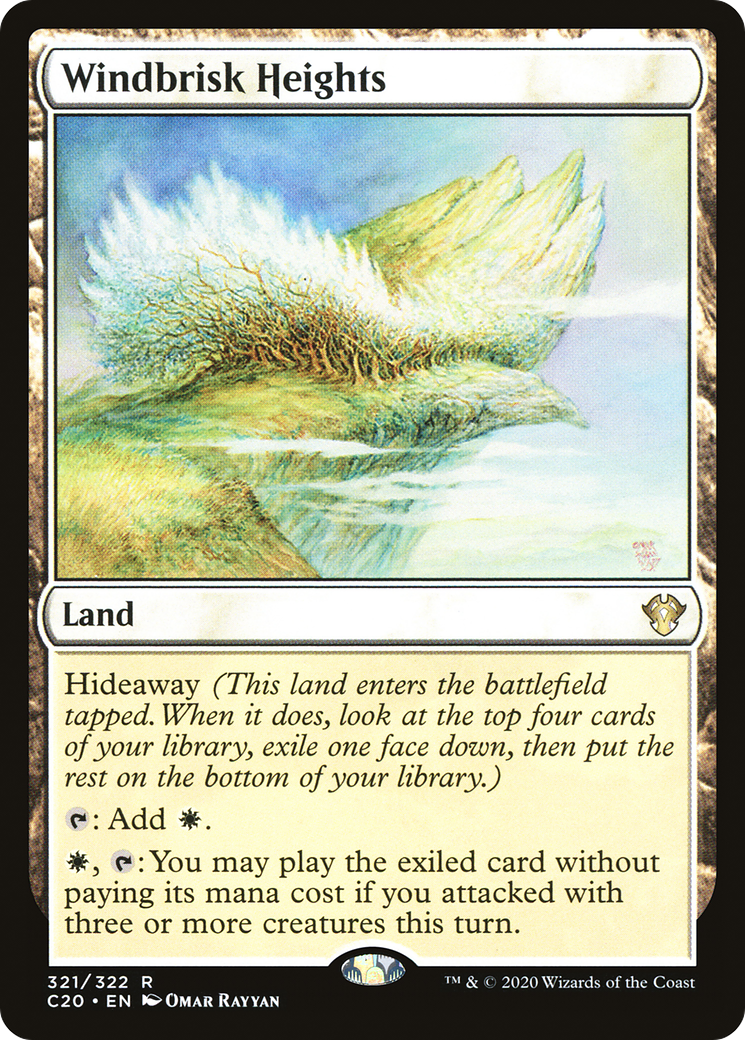 Windbrisk Heights (C20-321) [Commander 2020] MTG Single Wizards of the Coast