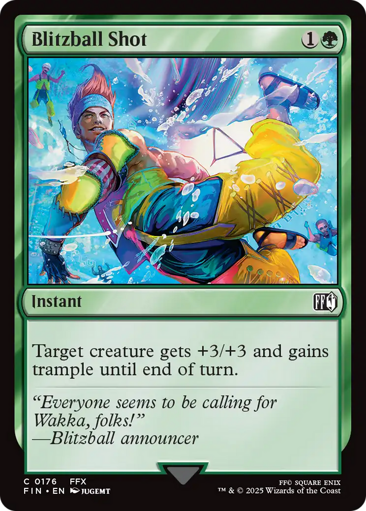 Blitzball Shot (FIN-176) [FINAL FANTASY] MTG Single Wizards of the Coast