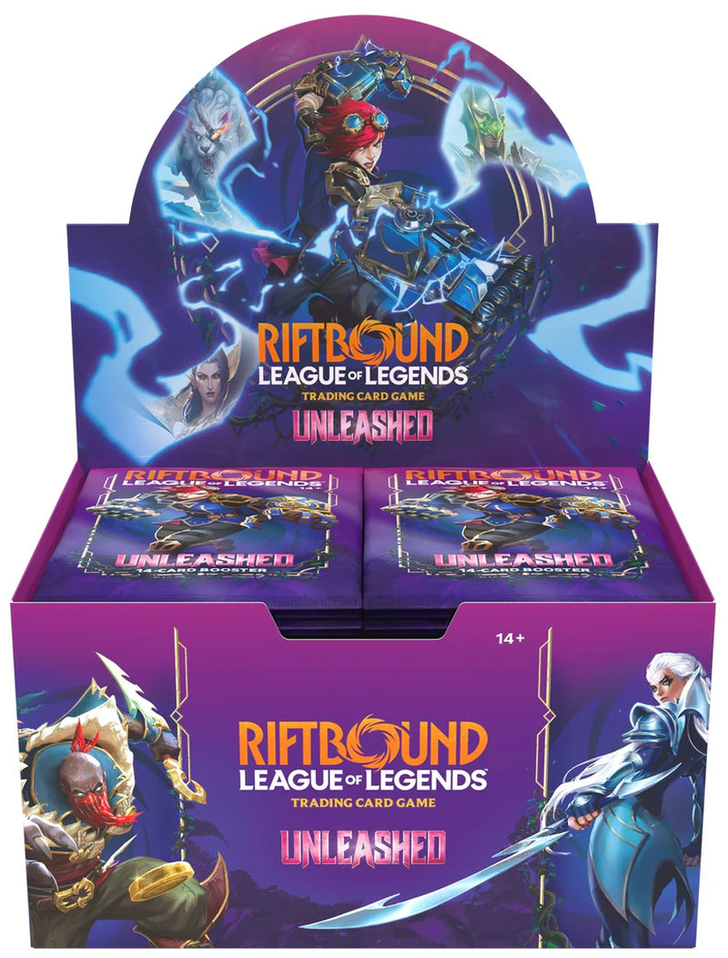 Riftbound - League of Legends TCG: Unleashed - Booster Box (Limit 2) Riftbound Sealed UVS Games