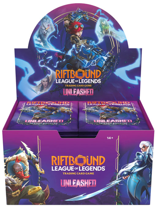 Riftbound - League of Legends TCG: Unleashed - Booster Box (Limit 2) Riftbound Sealed UVS Games