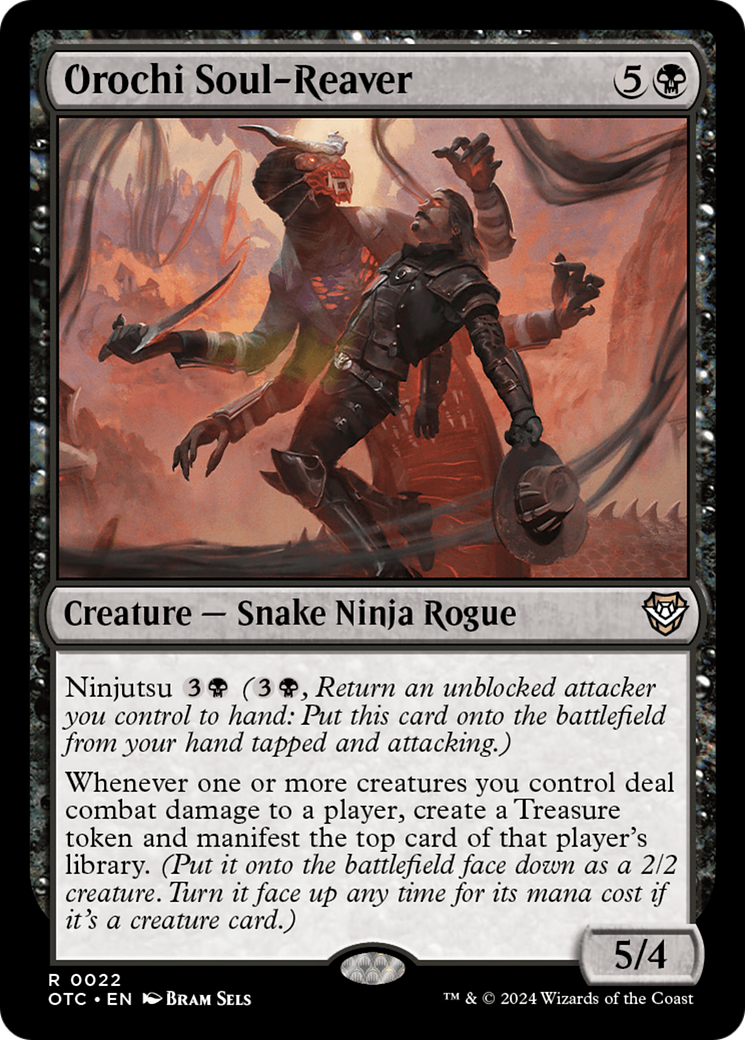Orochi Soul-Reaver (OTC-022) [Outlaws of Thunder Junction Commander] MTG Single Wizards of the Coast