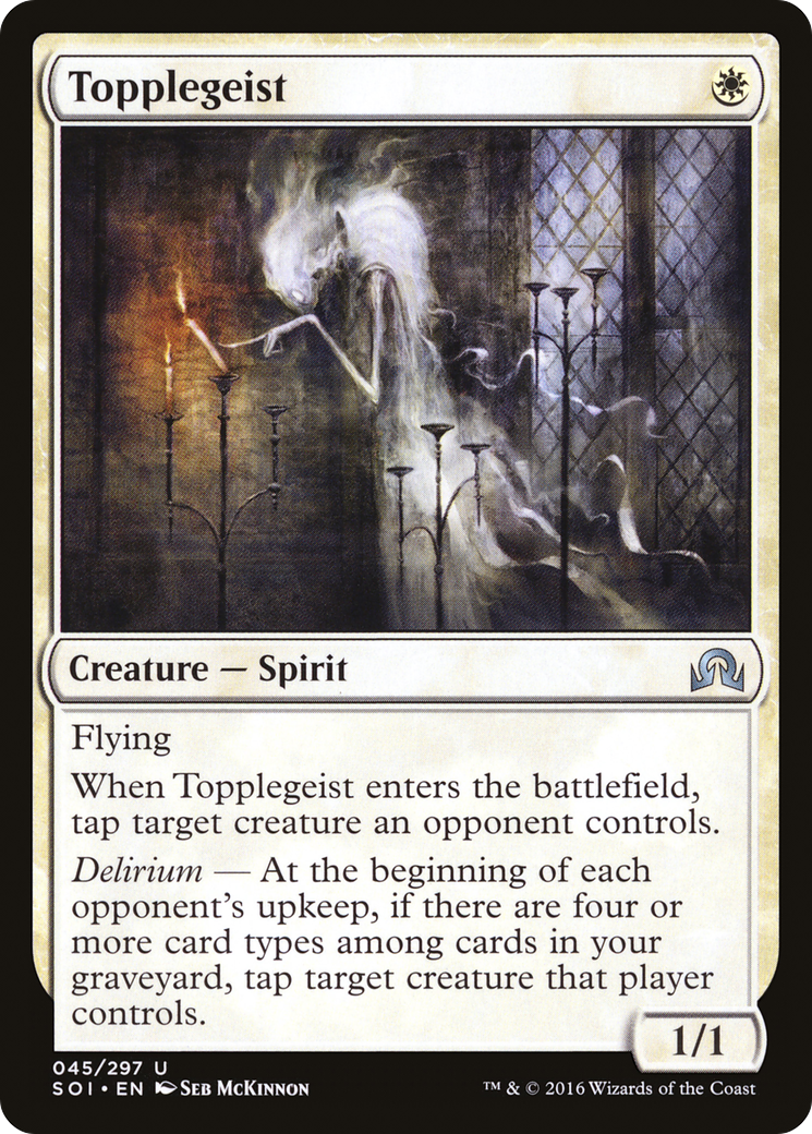 Topplegeist (SOI-045) [Shadows over Innistrad] Foil MTG Single Wizards of the Coast