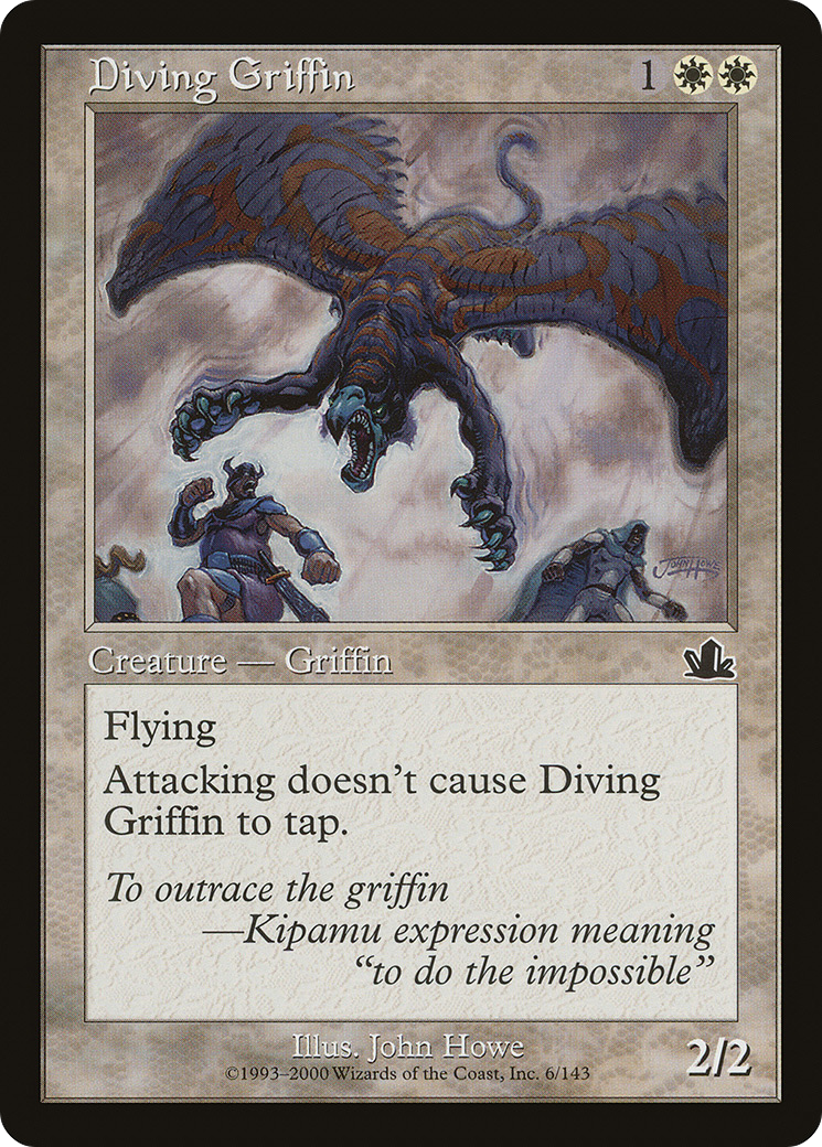 Diving Griffin (PCY-006) [Prophecy] MTG Single Wizards of the Coast