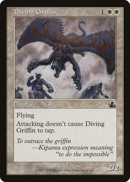 Diving Griffin (PCY-006) [Prophecy] MTG Single Wizards of the Coast