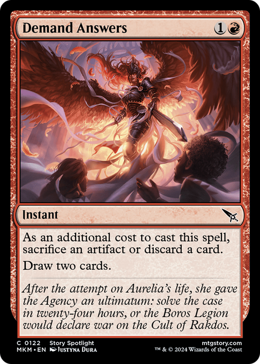 Demand Answers (MKM-122) [Murders at Karlov Manor] MTG Single Wizards of the Coast