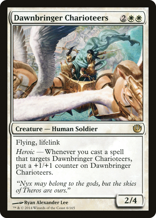 Dawnbringer Charioteers (JOU-006) [Journey into Nyx] MTG Single Wizards of the Coast