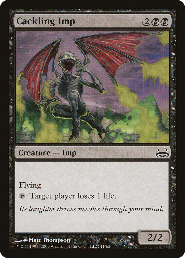 Cackling Imp (DDC-041) [Misc] Duel Decks: Divine vs. Demonic MTG Single Wizards of the Coast