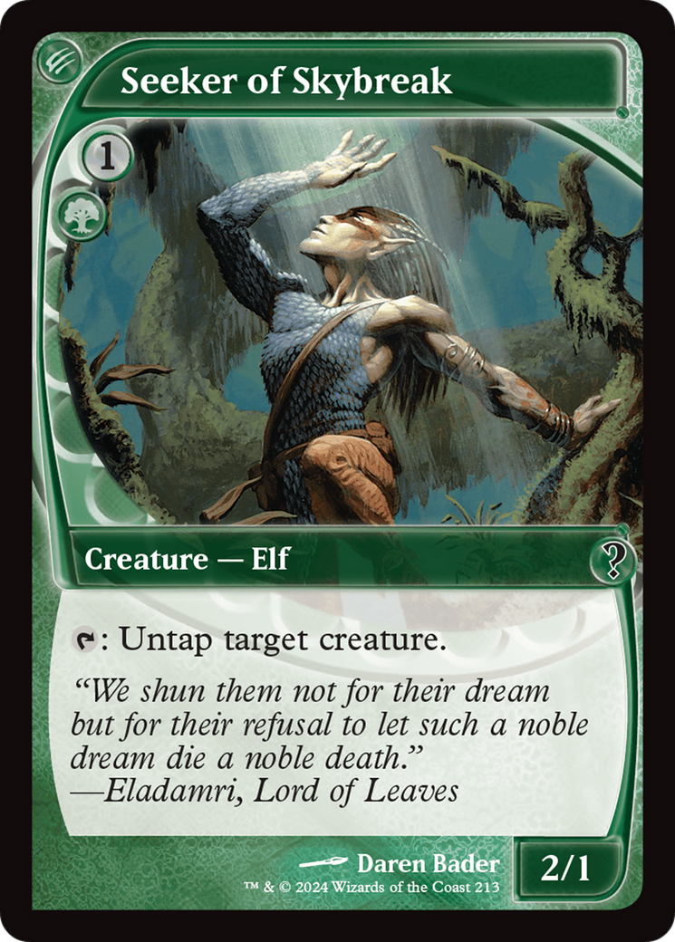 Seeker of Skybreak (Future Sight) (MB2-213) [Mystery Booster] Mystery Booster 2 MTG Single Wizards of the Coast