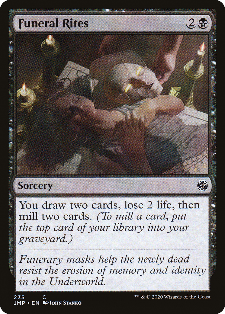 Funeral Rites (JMP-235) [Jumpstart] MTG Single Wizards of the Coast