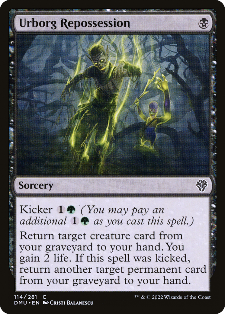 Urborg Repossession (DMU-114) [Dominaria United] Foil MTG Single Wizards of the Coast