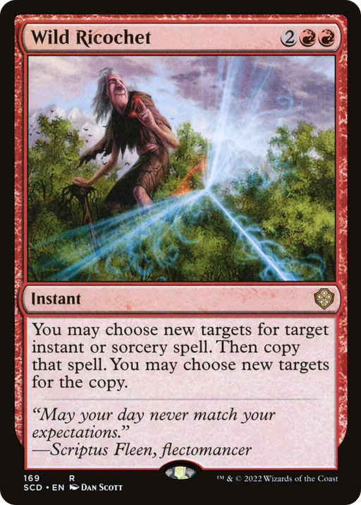 Wild Ricochet (SCD-169) [Starter Commander Decks] MTG Single Wizards of the Coast