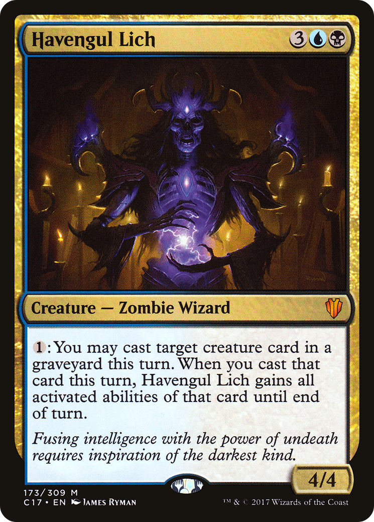 Havengul Lich (C17-173) [Commander 2017] MTG Single Wizards of the Coast
