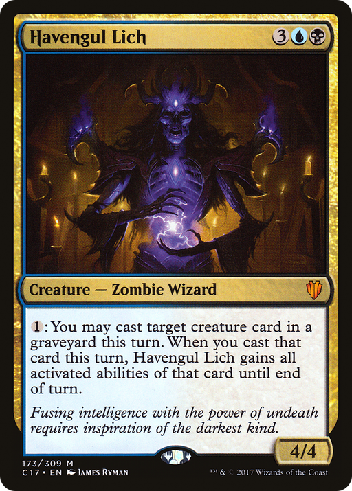 Havengul Lich (C17-173) [Commander 2017] MTG Single Wizards of the Coast