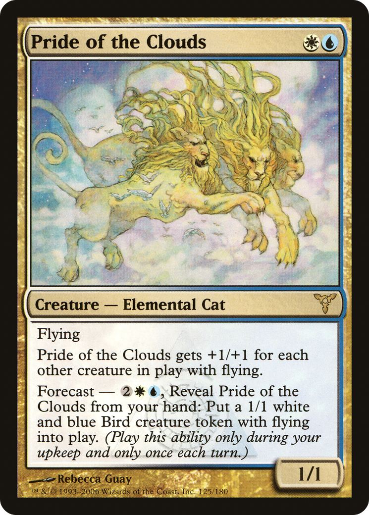 Pride of the Clouds (DIS-125) [Dissension] MTG Single Wizards of the Coast