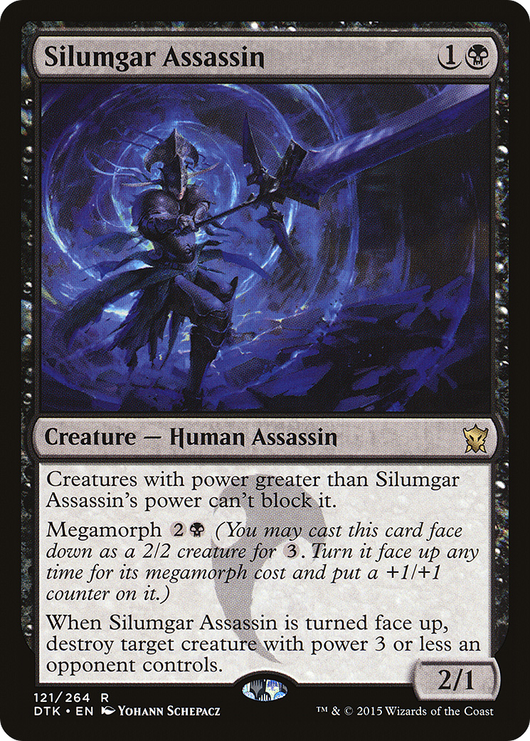 Silumgar Assassin (DTK-121) [Dragons of Tarkir] MTG Single Wizards of the Coast