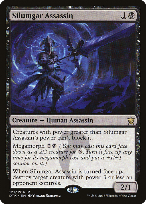 Silumgar Assassin (DTK-121) [Dragons of Tarkir] MTG Single Wizards of the Coast